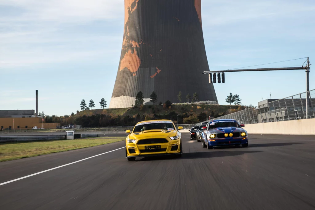 Racen op circuit Meppen