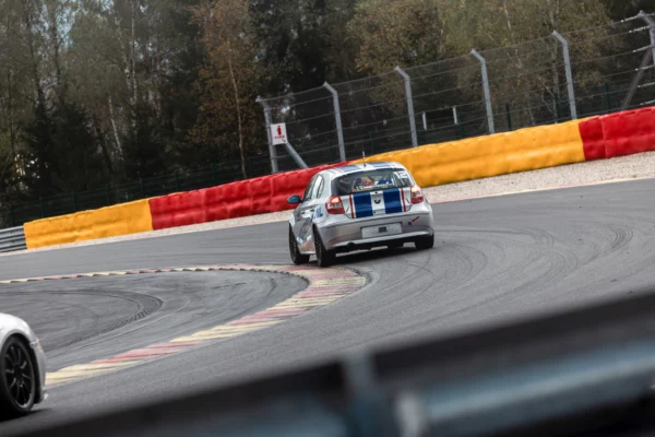 Meerijden in een BMW op Spa