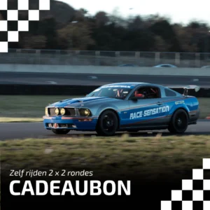 Cadeaubon zelf rijden in een BMW 2 instructierondes + 2 zelf rijden