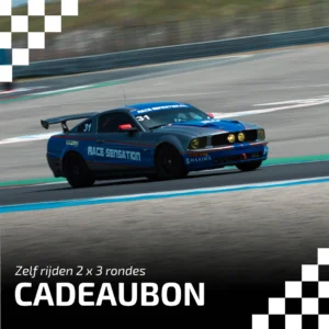 Cadeaubon zelf rijden in een BMW 2 instructierondes + 3 zelf rijden